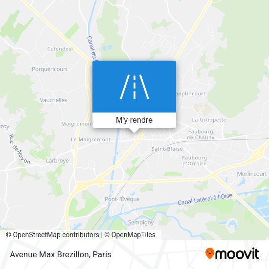 Avenue Max Brezillon plan