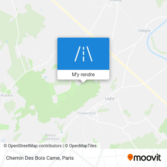 Chemin Des Bois Came plan