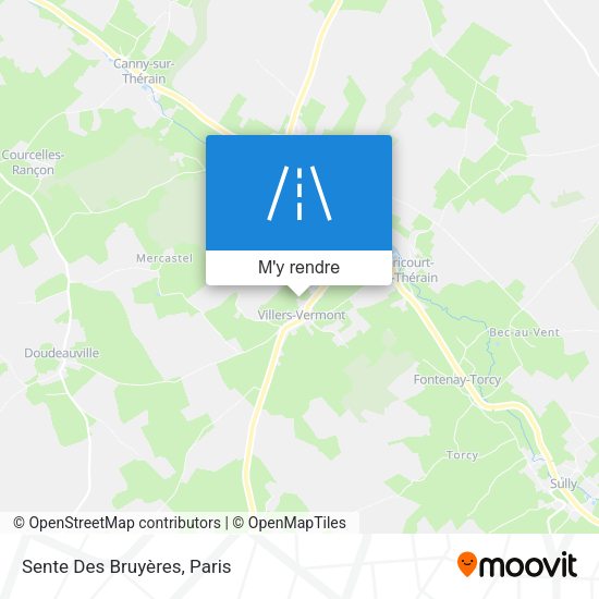 Sente Des Bruyères plan