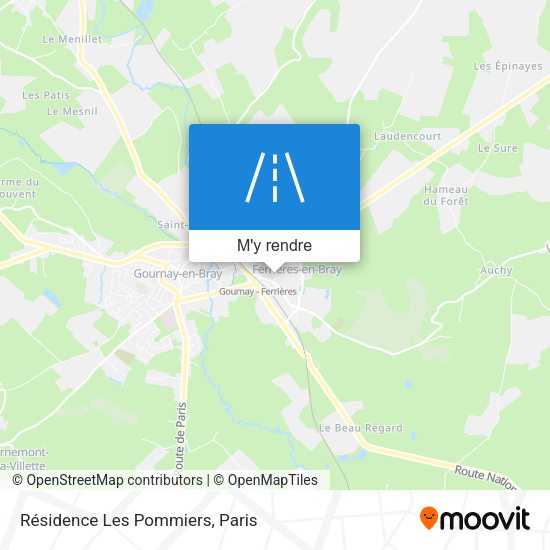 Résidence Les Pommiers plan