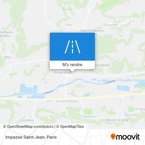 Impasse Saint-Jean plan