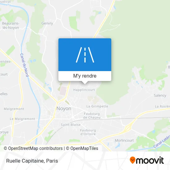 Ruelle Capitaine plan