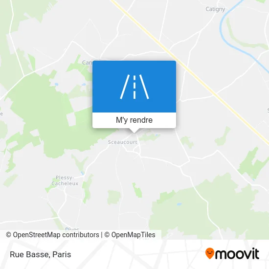 Rue Basse plan