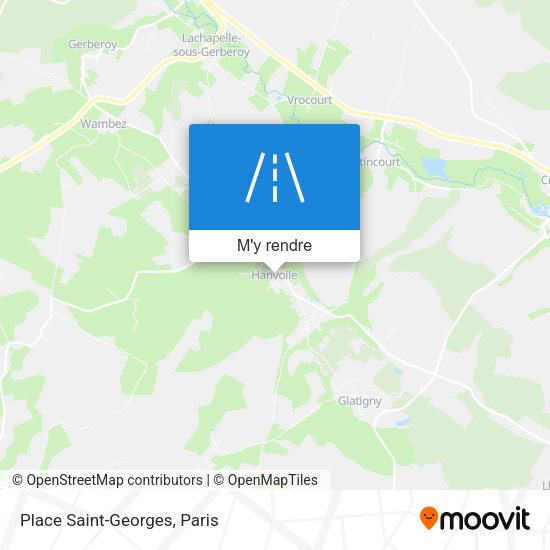 Place Saint-Georges plan