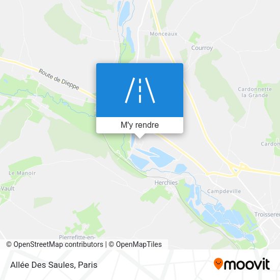 Allée Des Saules plan