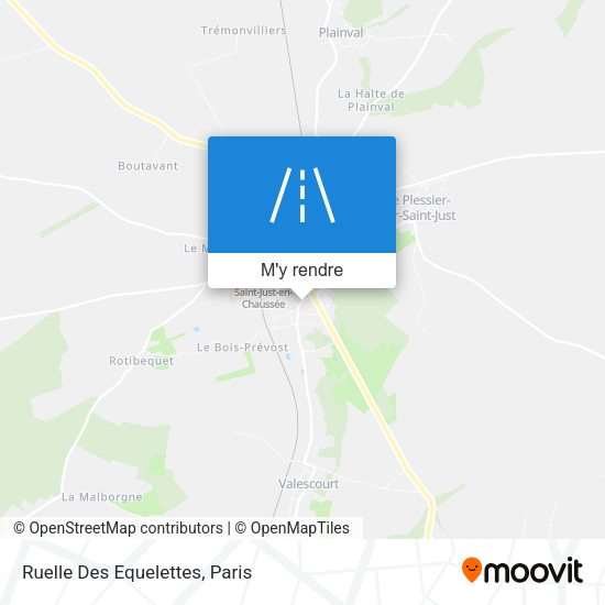 Ruelle Des Equelettes plan