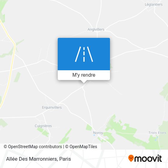Allée Des Marronniers plan