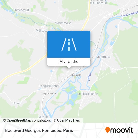 Boulevard Georges Pompidou plan