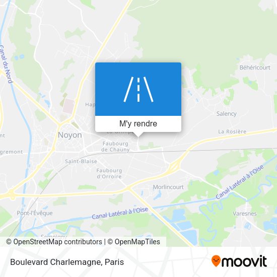 Boulevard Charlemagne plan