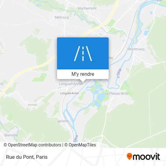 Rue du Pont plan
