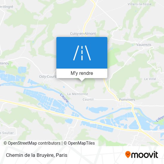 Chemin de la Bruyère plan