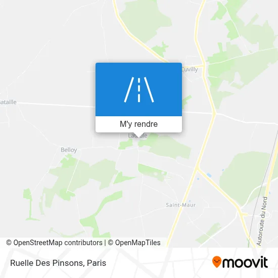 Ruelle Des Pinsons plan