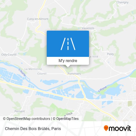 Chemin Des Bois Brûlés plan