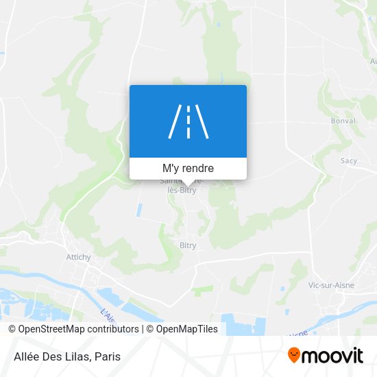 Allée Des Lilas plan