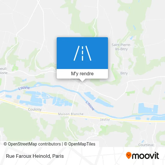 Rue Faroux Heinold plan