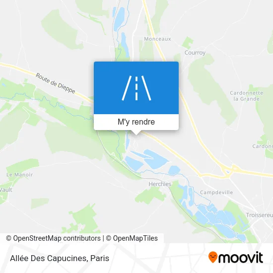 Allée Des Capucines plan