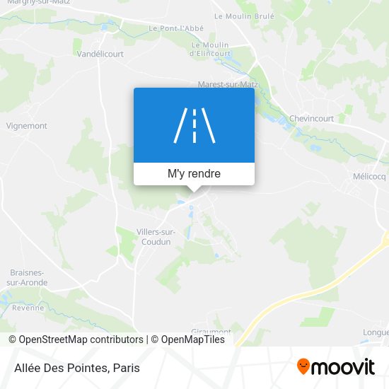 Allée Des Pointes plan