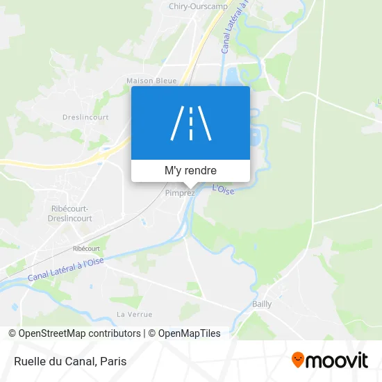 Ruelle du Canal plan