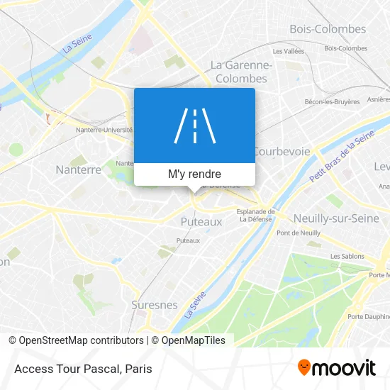 Access Tour Pascal plan