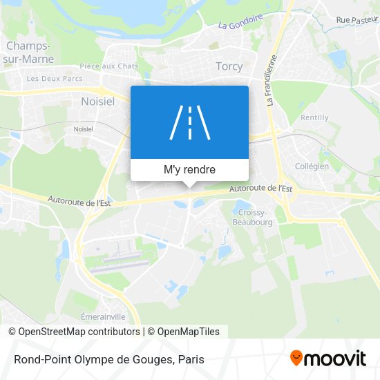 Rond-Point Olympe de Gouges plan