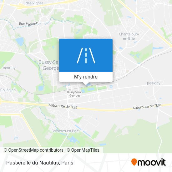 Passerelle du Nautilus plan