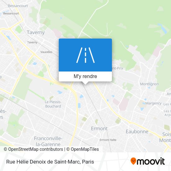 Rue Hélie Denoix de Saint-Marc plan