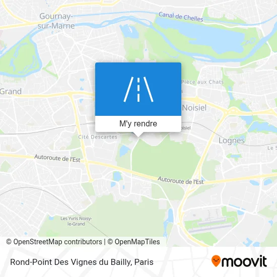 Rond-Point Des Vignes du Bailly plan