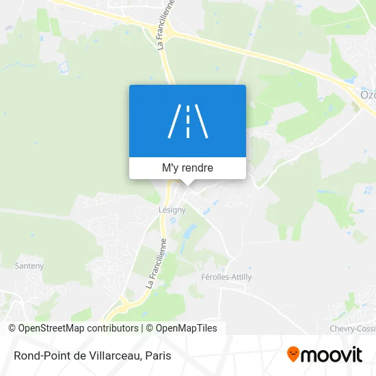 Rond-Point de Villarceau plan