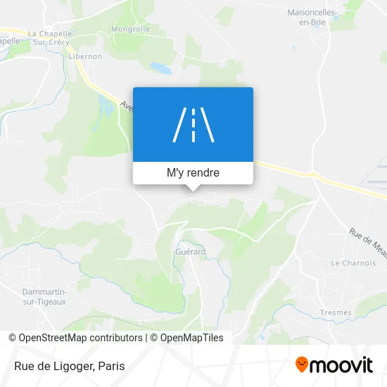 Rue de Ligoger plan
