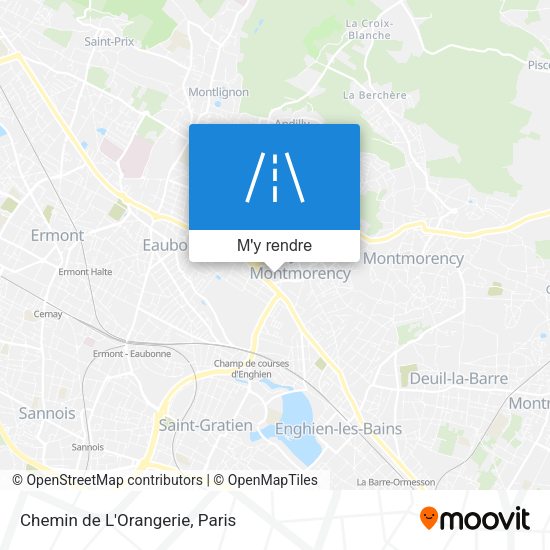 Chemin de L'Orangerie plan
