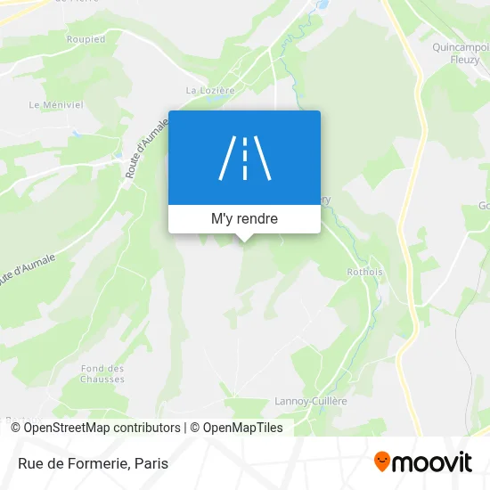 Rue de Formerie plan