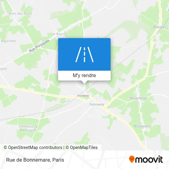 Rue de Bonnemare plan