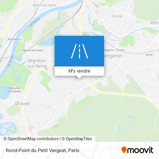 Rond-Point du Petit Vergeat plan