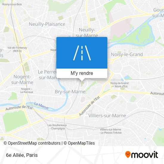 6e Allée plan