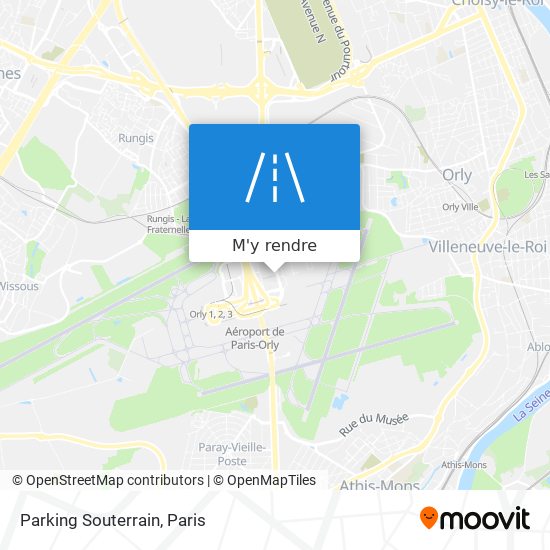 Parking Souterrain plan