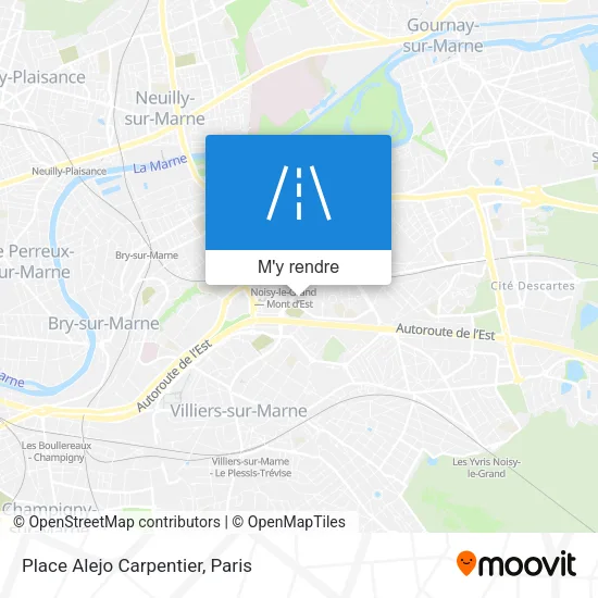 Place Alejo Carpentier plan