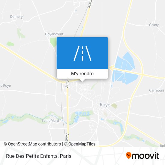 Rue Des Petits Enfants plan