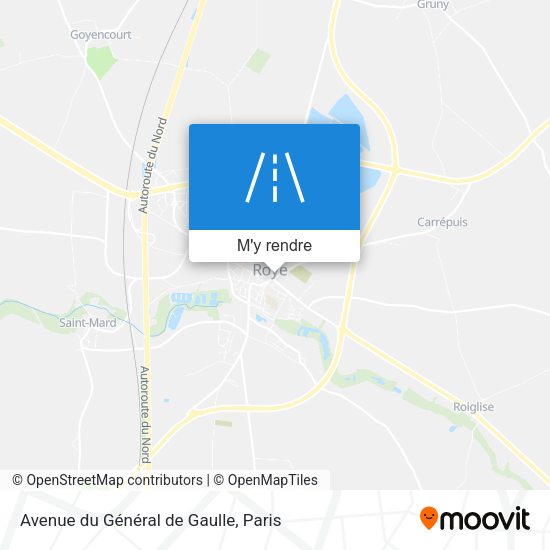 Avenue du Général de Gaulle plan