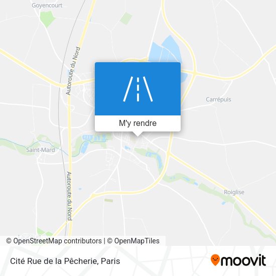 Cité Rue de la Pêcherie plan