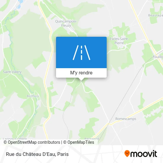 Rue du Château D'Eau plan