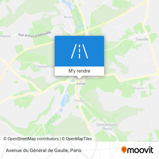 Avenue du Général de Gaulle plan