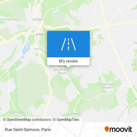 Rue Saint-Samson plan