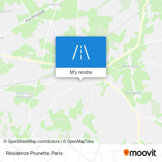 Résidence Prunette plan