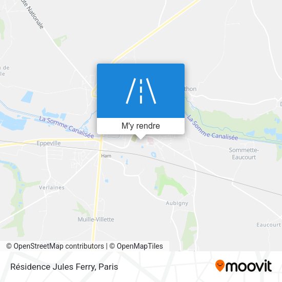 Résidence Jules Ferry plan