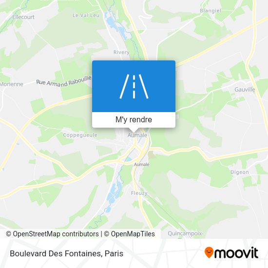 Boulevard Des Fontaines plan