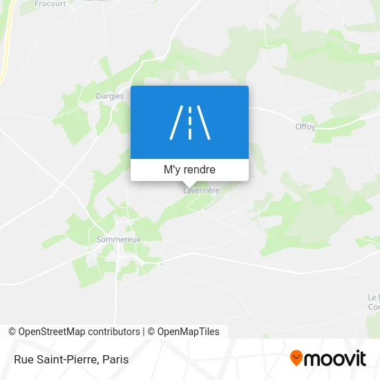 Rue Saint-Pierre plan