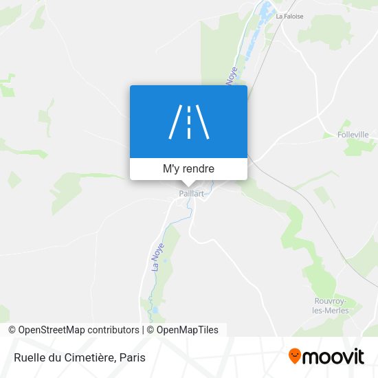 Ruelle du Cimetière plan
