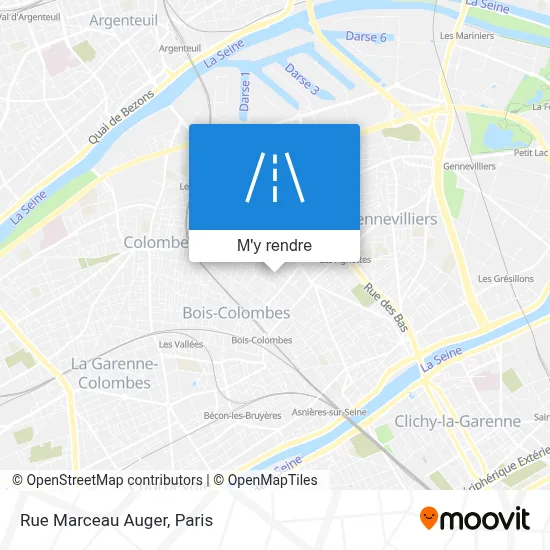 Rue Marceau Auger plan