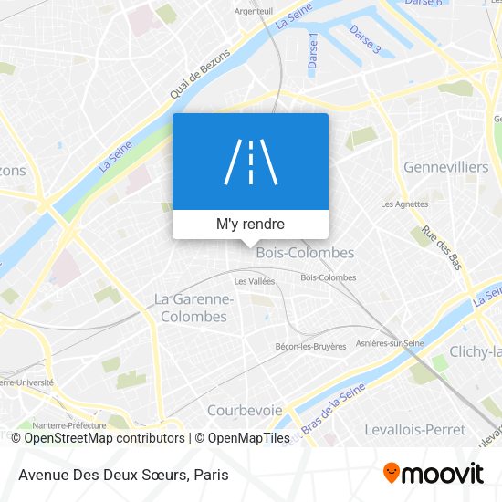 Avenue Des Deux Sœurs plan