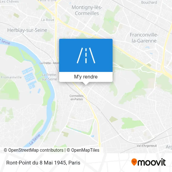 Ront-Point du 8 Mai 1945 plan